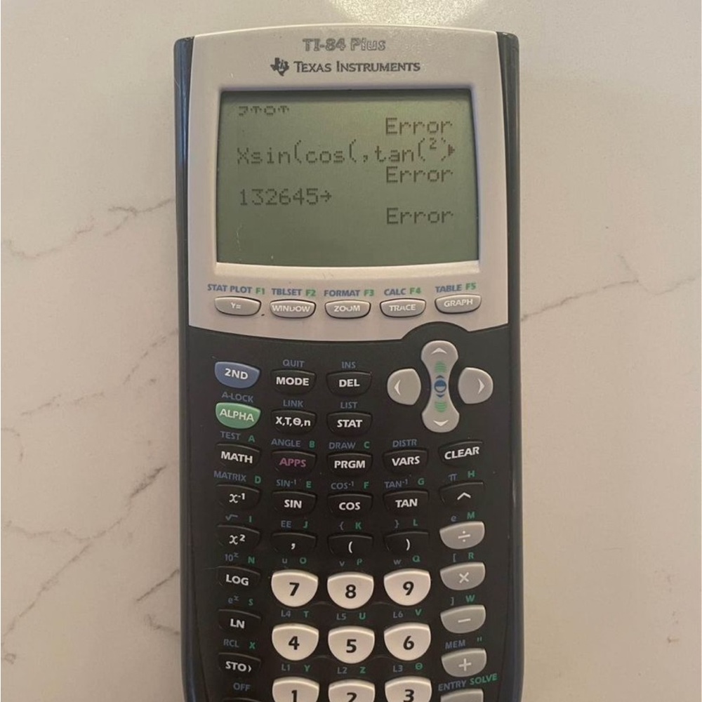 Texas Instruments TI-84 Plus Graphing Calculator TESTED!